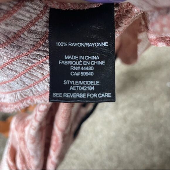 AFRM X Revolve The Olive Long Sleeve Smocked Crop Top In Soft Warm Snake Leopard - Picture 9 of 12